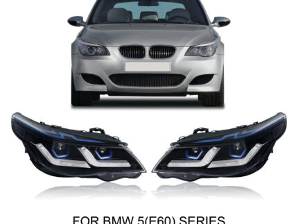 Hot Selling BMW E60 2004-2011 Headlight E60 Headlight Upgrade Headlight BMW Accessories E60 LED Headlight Assembly for BMW
