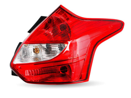 Ford Focus 2012-2014 Inside Taillights Flying Red Lens Anti-lock Braking System Taillights 12v Car Taillights