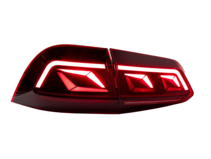 For Volkswagen Touareg LED Tail Lights 2011-2018 Tail Lights Trunk Brake Lights Dynamic Signal Animation Auto Accessories