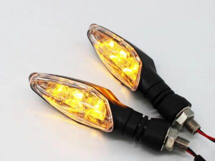 General Motorcycle 12v LED Turn Signal Amber Lighting Modified Motorcycle Steering Lighting System