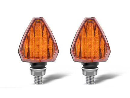 Universal LED Turn Signal ECG Flow Turn Signal Indicator Light 12v Motorcycle Warning Light