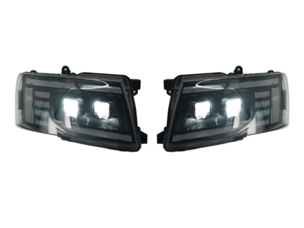 LED Car Headlights for Nissan Patrol Y61 2007-2022 Dynamic Turn Signals Daytime Running Lights Headlights