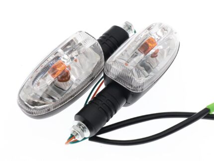 Motorcycle LED Turn Signal 12V Front and Rear Signal Lights for BAJAJ135 Universal Modification Accessories