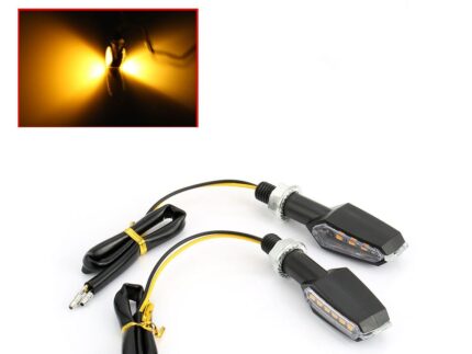 Motorcycle LED turn signal street car scooter modified double side light turn signal direction indicator turn signal turn signal